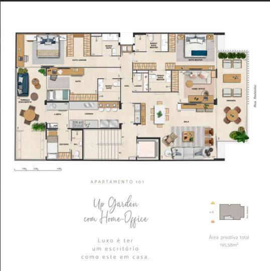 Apartamento à venda com 3 quartos, 3 suítes, 1 vaga e 167m² no Ipanema, Rio de Janeiro (RJ) — foto 12 de 13
