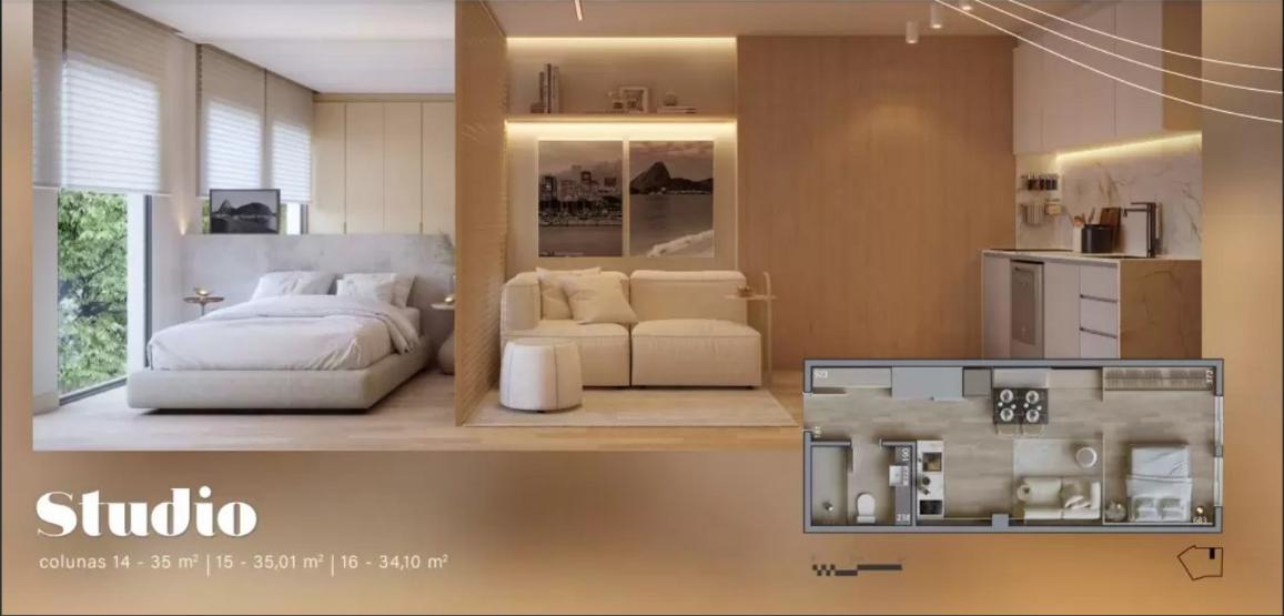 Studio à venda com 1 quarto, 1 suíte e 35m² no Glória, Rio de Janeiro (RJ) — foto 25 de 28