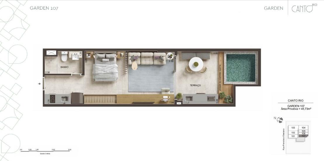 Studio à venda com 1 quarto, 1 suíte, 1 vaga e 36m² no Arpoador, Rio de Janeiro (RJ) — foto 24 de 29