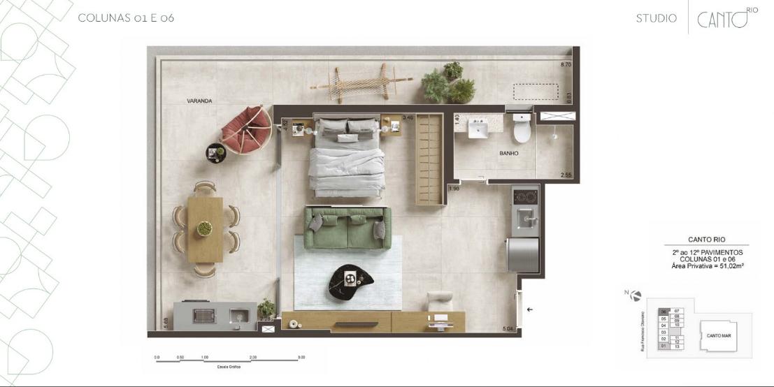 Studio à venda com 1 quarto, 1 suíte, 1 vaga e 36m² no Arpoador, Rio de Janeiro (RJ) — foto 25 de 29