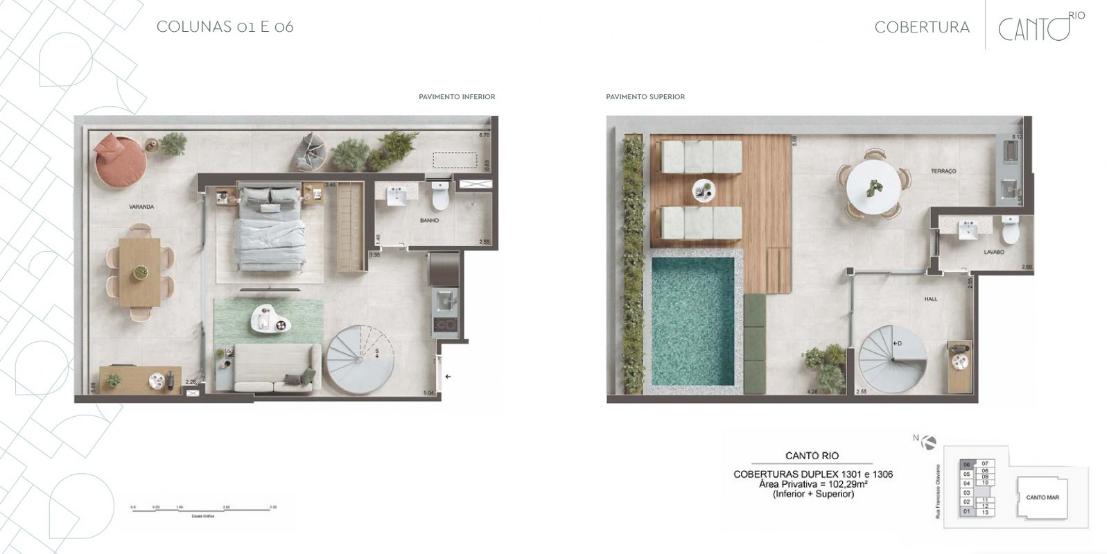 Studio à venda com 1 quarto, 1 suíte, 1 vaga e 36m² no Arpoador, Rio de Janeiro (RJ) — foto 28 de 29