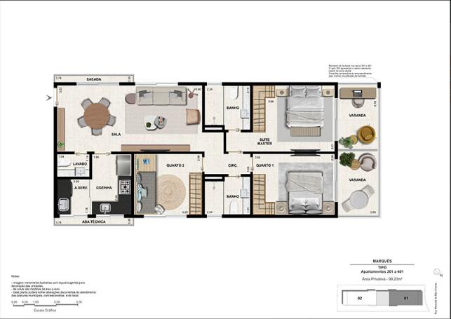 Apartamento à venda com 1 quarto, 1 suíte e 35m² no Gávea, Rio de Janeiro (RJ) — foto 19 de 24