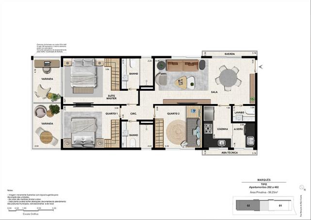 Apartamento à venda com 1 quarto, 1 suíte e 35m² no Gávea, Rio de Janeiro (RJ) — foto 20 de 24