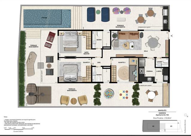 Apartamento à venda com 1 quarto, 1 suíte e 35m² no Gávea, Rio de Janeiro (RJ) — foto 22 de 24