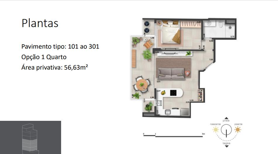 Apartamento à venda com 1 quarto, 1 suíte e 56m² no Ipanema, Rio de Janeiro (RJ) — foto 7 de 25