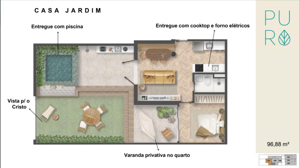 Apartamento à venda com 2 quartos, 1 suíte e 89m² no Jardim Botânico, Rio de Janeiro (RJ) — foto 4 de 24
