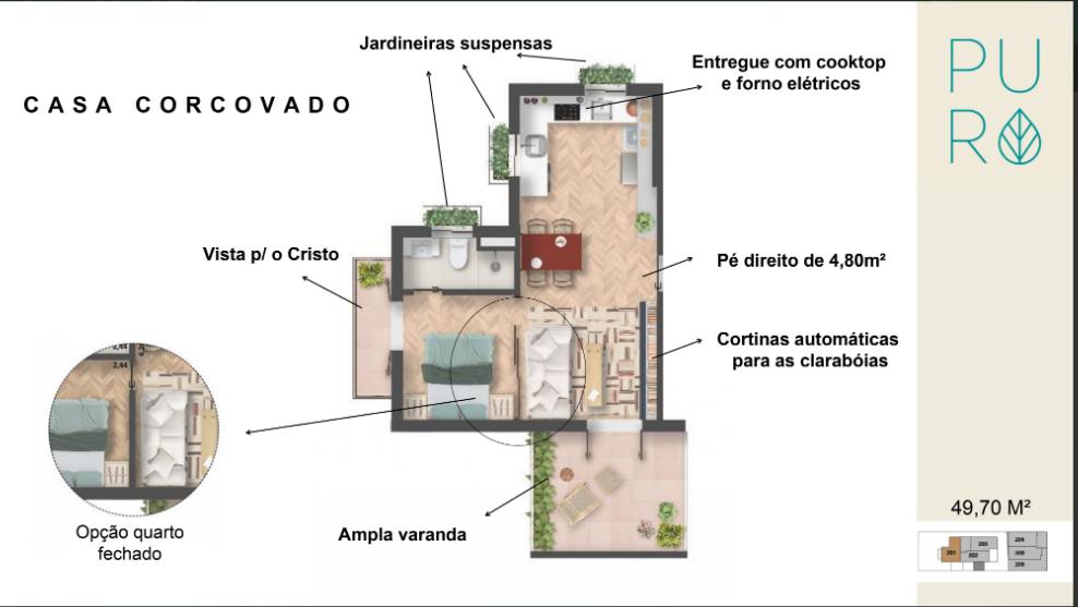 Apartamento à venda com 2 quartos, 1 suíte e 89m² no Jardim Botânico, Rio de Janeiro (RJ) — foto 11 de 24