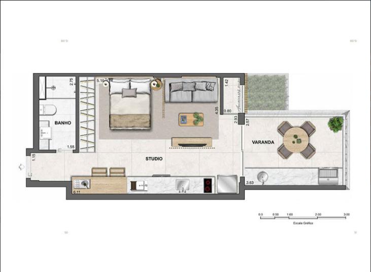 Apartamento à venda com 1 quarto, 1 suíte e 38m² no Leblon, Rio de Janeiro (RJ) — foto 15 de 30