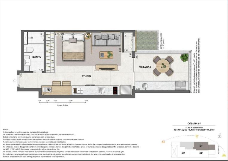 Apartamento à venda com 1 quarto, 1 suíte e 38m² no Leblon, Rio de Janeiro (RJ) — foto 17 de 30