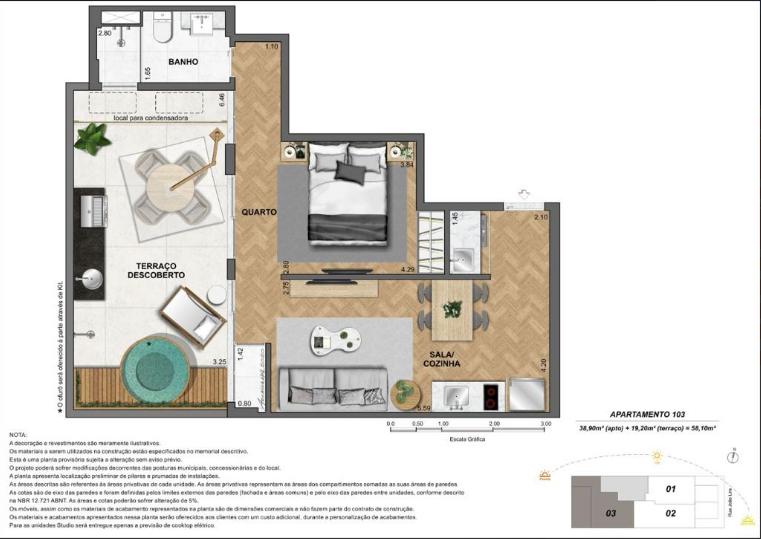 Apartamento à venda com 1 quarto, 1 suíte e 38m² no Leblon, Rio de Janeiro (RJ) — foto 19 de 30