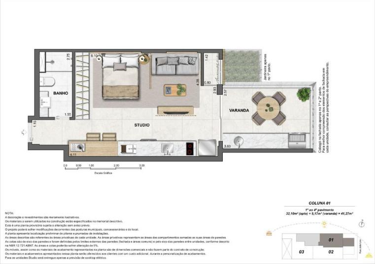 Apartamento à venda com 1 quarto, 1 suíte e 38m² no Leblon, Rio de Janeiro (RJ) — foto 21 de 30