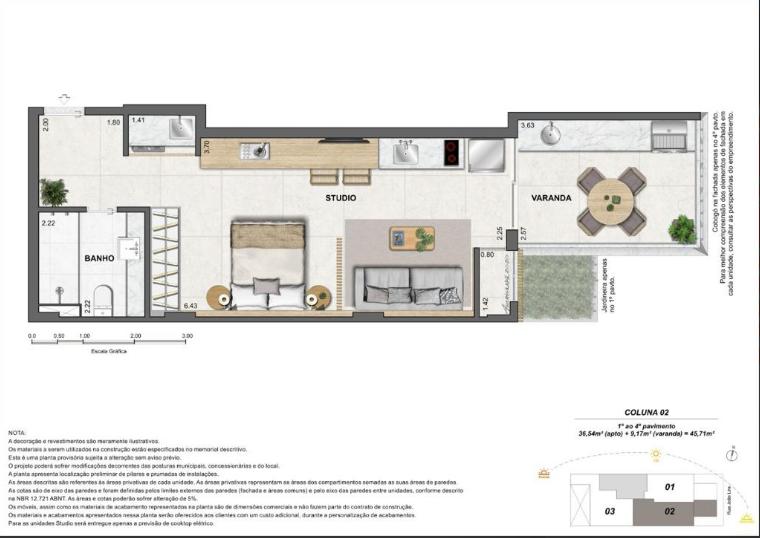 Apartamento à venda com 1 quarto, 1 suíte e 38m² no Leblon, Rio de Janeiro (RJ) — foto 22 de 30