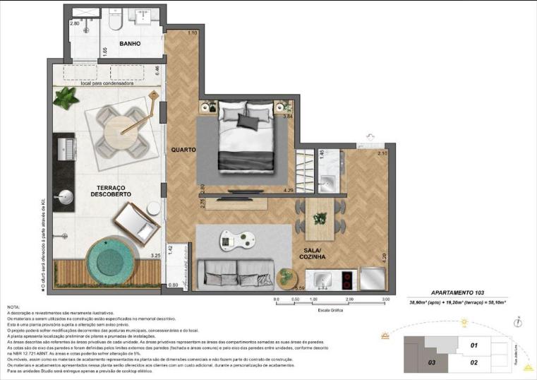Apartamento à venda com 1 quarto, 1 suíte e 38m² no Leblon, Rio de Janeiro (RJ) — foto 25 de 30