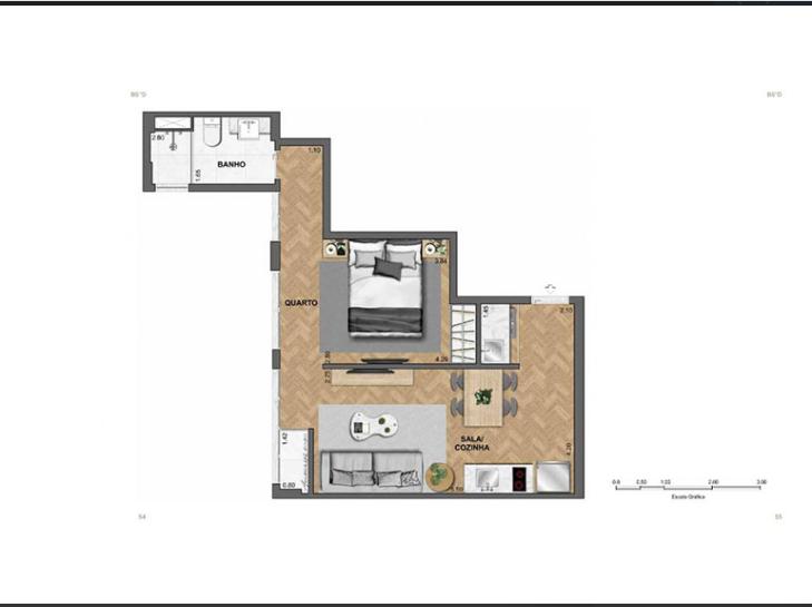 Apartamento à venda com 1 quarto, 1 suíte e 38m² no Leblon, Rio de Janeiro (RJ) — foto 27 de 30
