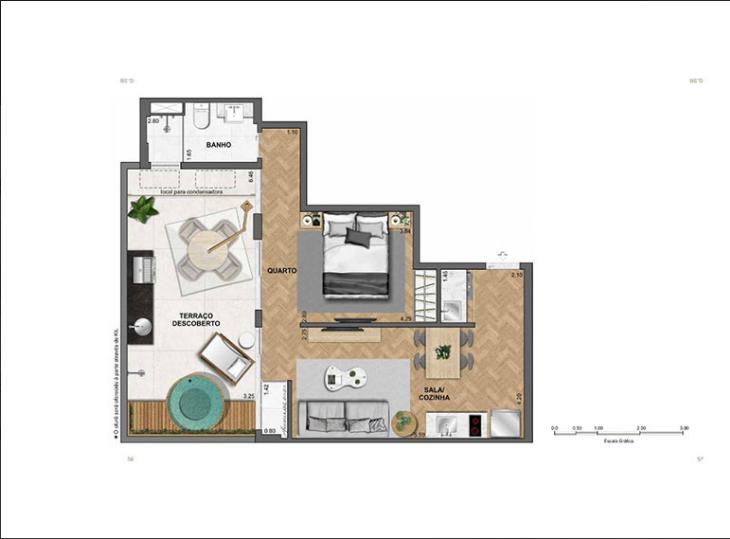 Apartamento à venda com 1 quarto, 1 suíte e 38m² no Leblon, Rio de Janeiro (RJ) — foto 28 de 30