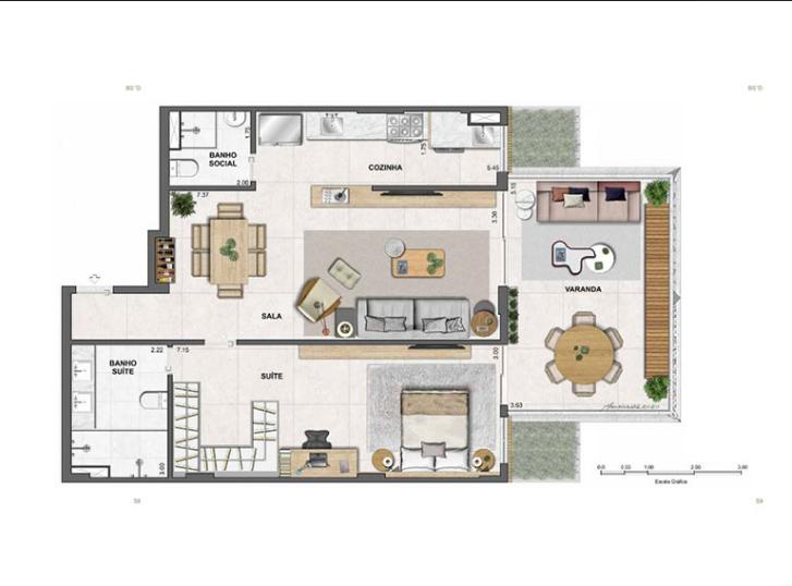 Apartamento à venda com 1 quarto, 1 suíte e 38m² no Leblon, Rio de Janeiro (RJ) — foto 29 de 30
