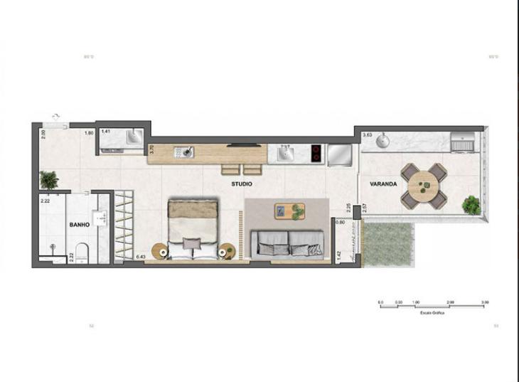 Apartamento à venda com 1 quarto, 1 suíte e 38m² no Leblon, Rio de Janeiro (RJ) — foto 30 de 30