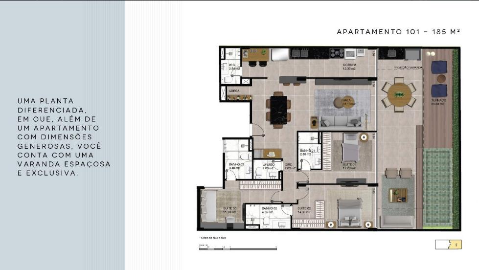 Apartamento à venda com 3 quartos, 3 suítes, 2 vagas e 146m² no Lagoa, Rio de Janeiro (RJ) — foto 11 de 14