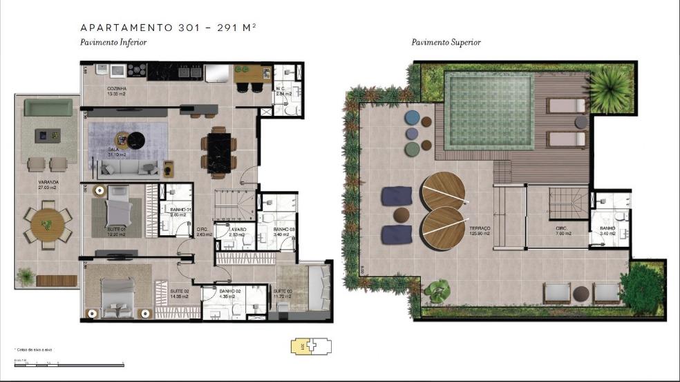 Apartamento à venda com 3 quartos, 3 suítes, 2 vagas e 146m² no Lagoa, Rio de Janeiro (RJ) — foto 13 de 14