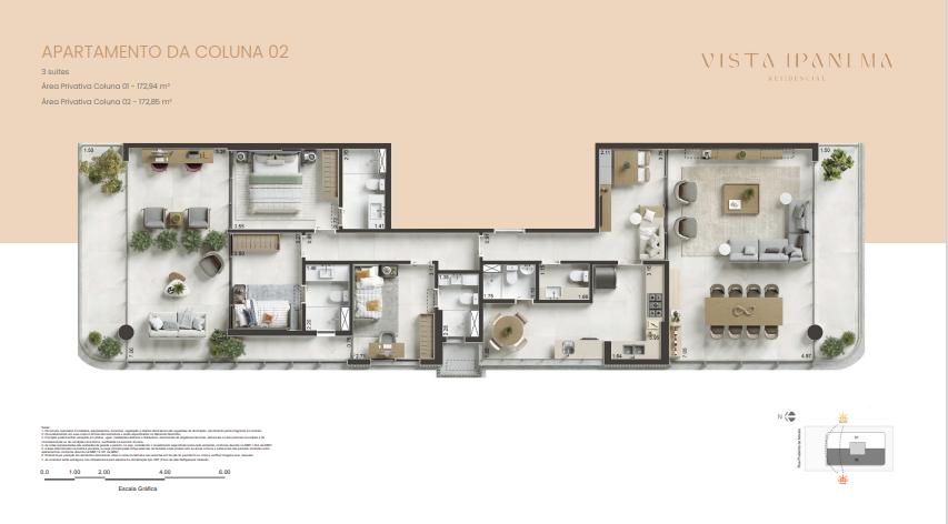 Apartamento à venda com 3 quartos, 3 suítes, 2 vagas e 173m² no Ipanema, Rio de Janeiro (RJ) — foto 23 de 24