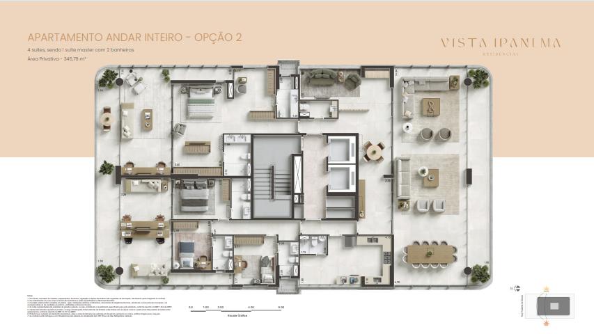 Apartamento à venda com 3 quartos, 3 suítes, 2 vagas e 173m² no Ipanema, Rio de Janeiro (RJ) — foto 24 de 24