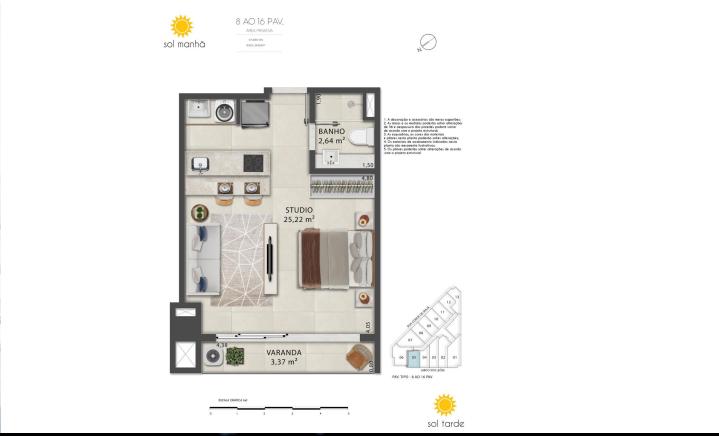 Studio à venda com 2 quartos, 1 suíte, 1 vaga e 47m² no Humaitá, Rio de Janeiro (RJ) — foto 26 de 30
