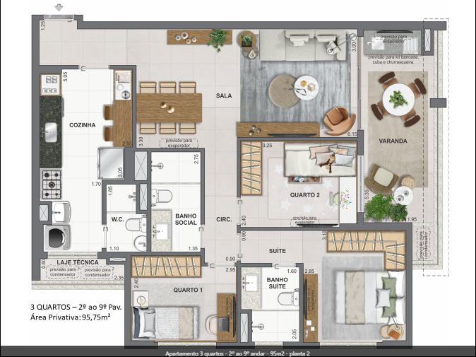 Apartamento à venda com 2 quartos, 1 suíte, 1 vaga e 75m² no Botafogo, Rio de Janeiro (RJ) — foto 12 de 21