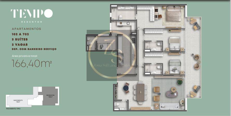 Apartamento à venda com 3 quartos, 3 suítes, 2 vagas e 167m² no Ipanema, Rio de Janeiro (RJ) — foto 13 de 30