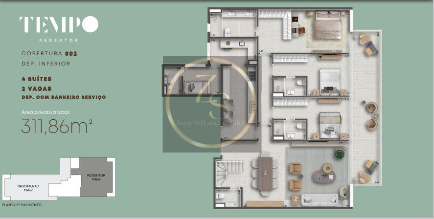 Apartamento à venda com 3 quartos, 3 suítes, 2 vagas e 167m² no Ipanema, Rio de Janeiro (RJ) — foto 19 de 30