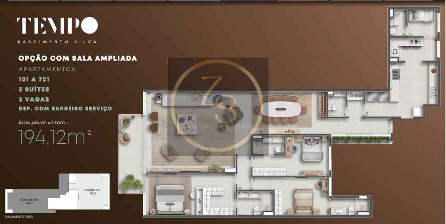 Apartamento à venda com 3 quartos, 3 suítes, 2 vagas e 167m² no Ipanema, Rio de Janeiro (RJ) — foto 25 de 30
