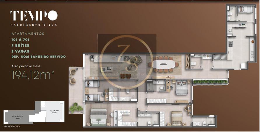 Apartamento à venda com 3 quartos, 3 suítes, 2 vagas e 167m² no Ipanema, Rio de Janeiro (RJ) — foto 24 de 30