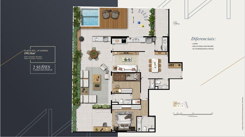 Apartamento à venda com 2 quartos, 2 suítes, 1 vaga e 101m² no Gávea, Rio de Janeiro (RJ) — foto 9 de 14
