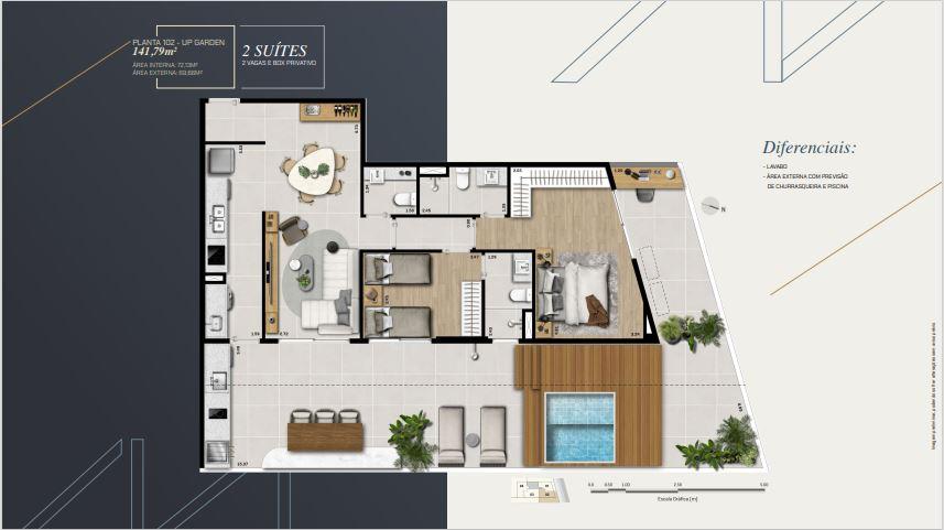 Apartamento à venda com 2 quartos, 2 suítes, 1 vaga e 101m² no Gávea, Rio de Janeiro (RJ) — foto 7 de 14