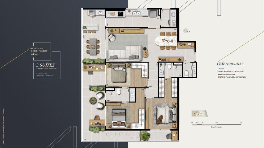 Apartamento à venda com 2 quartos, 2 suítes, 1 vaga e 101m² no Gávea, Rio de Janeiro (RJ) — foto 12 de 14