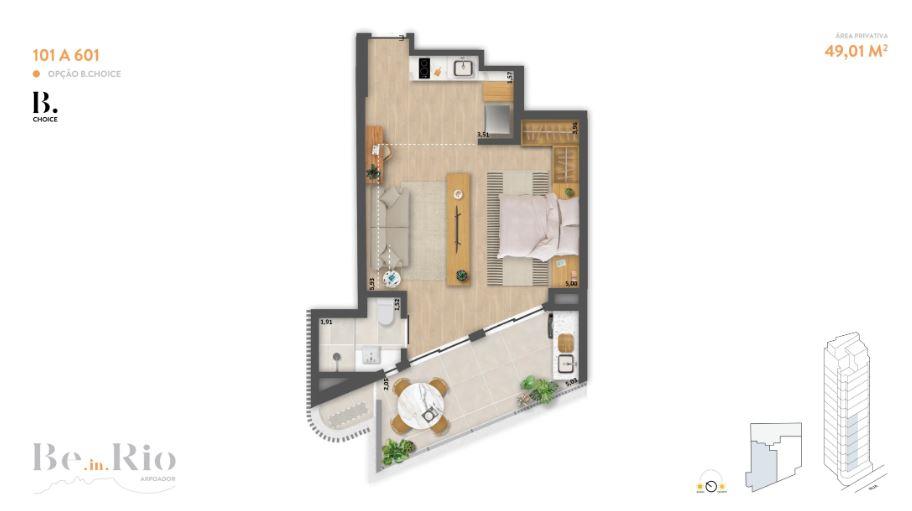 Studio à venda com 2 quartos, 2 suítes e 43m² no Arpoador, Rio de Janeiro (RJ) — foto 18 de 29