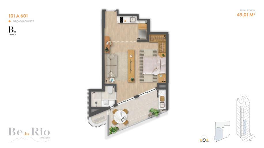 Studio à venda com 2 quartos, 2 suítes e 43m² no Arpoador, Rio de Janeiro (RJ) — foto 23 de 29