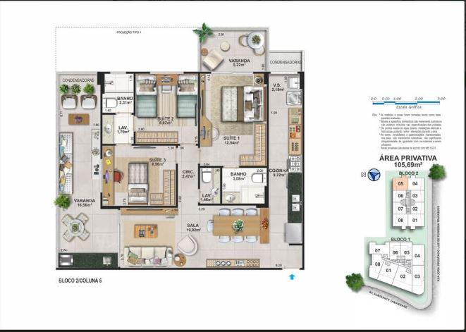Apartamento à venda com 4 quartos, 3 suítes, 2 vagas e 293m² no Piratininga, Niterói (RJ) — foto 16 de 24