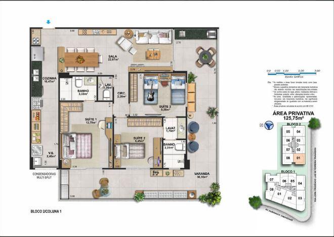 Apartamento à venda com 4 quartos, 3 suítes, 2 vagas e 293m² no Piratininga, Niterói (RJ) — foto 14 de 24