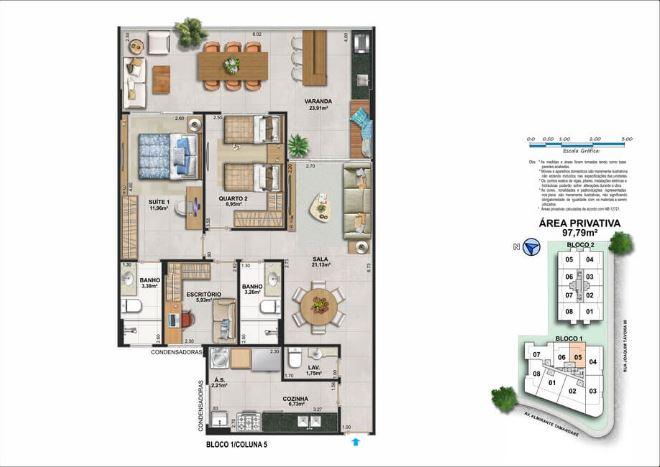 Apartamento à venda com 4 quartos, 3 suítes, 2 vagas e 293m² no Piratininga, Niterói (RJ) — foto 20 de 24