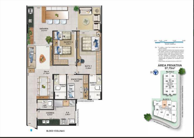 Apartamento à venda com 4 quartos, 3 suítes, 2 vagas e 293m² no Piratininga, Niterói (RJ) — foto 22 de 24