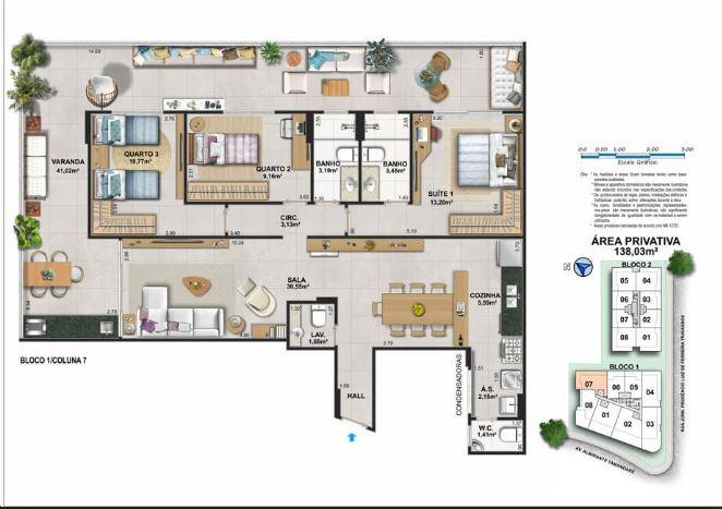 Apartamento à venda com 4 quartos, 3 suítes, 2 vagas e 293m² no Piratininga, Niterói (RJ) — foto 23 de 24