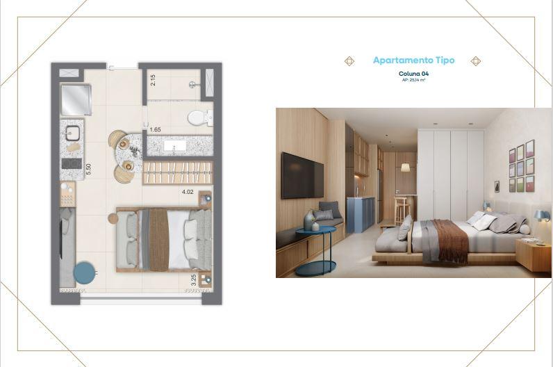 Studio à venda com 1 quarto, 1 suíte e 23m² no Centro, Rio de Janeiro (RJ) — foto 18 de 24