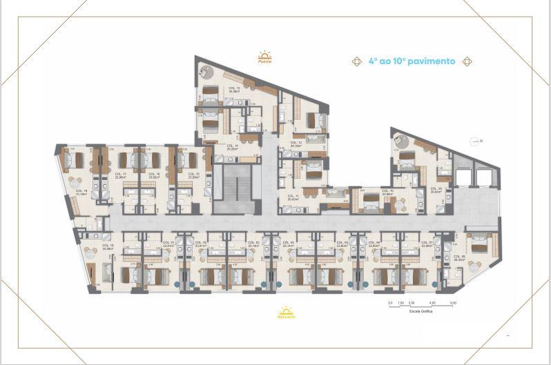 Studio à venda com 1 quarto, 1 suíte e 23m² no Centro, Rio de Janeiro (RJ) — foto 23 de 24