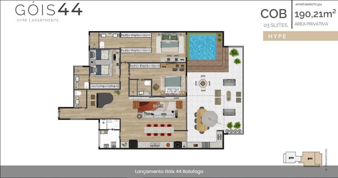 Apartamento à venda com 2 quartos, 1 suíte e 85m² no Botafogo, Rio de Janeiro (RJ) — foto 10 de 19