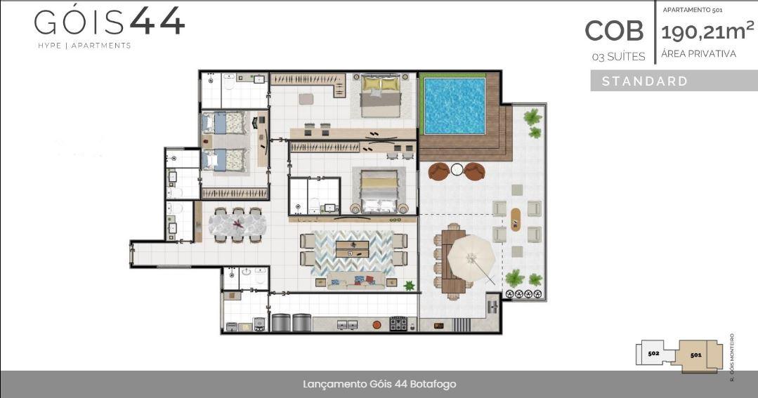 Apartamento à venda com 2 quartos, 1 suíte e 85m² no Botafogo, Rio de Janeiro (RJ) — foto 16 de 19