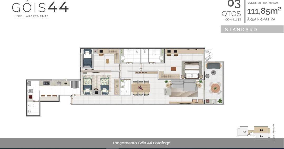 Apartamento à venda com 2 quartos, 1 suíte e 85m² no Botafogo, Rio de Janeiro (RJ) — foto 19 de 19