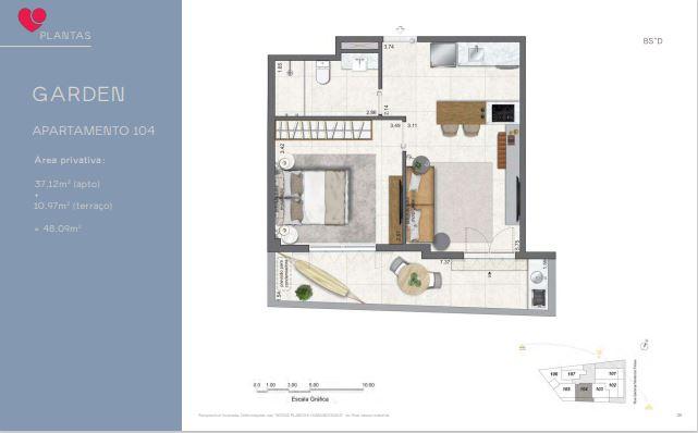 Apartamento à venda com 1 quarto, 1 suíte e 37m² no Leblon, Rio de Janeiro (RJ) — foto 15 de 22