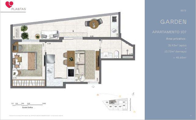Apartamento à venda com 1 quarto, 1 suíte e 37m² no Leblon, Rio de Janeiro (RJ) — foto 18 de 22