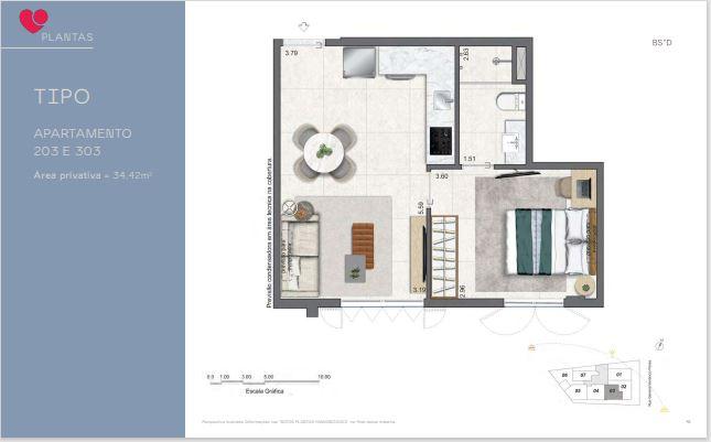 Apartamento à venda com 1 quarto, 1 suíte e 37m² no Leblon, Rio de Janeiro (RJ) — foto 21 de 22