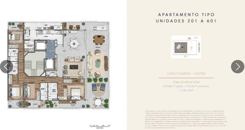 Apartamento à venda com 4 quartos, 3 suítes, 2 vagas e 236m² no Ipanema, Rio de Janeiro (RJ) — foto 18 de 22